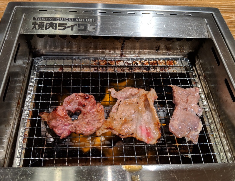 一人焼肉を満喫
